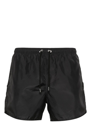 Neil Barrett logo-tag swim shorts - Black
