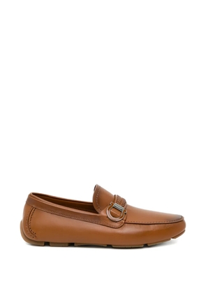 Ferragamo Gancini Driver loafers - Brown
