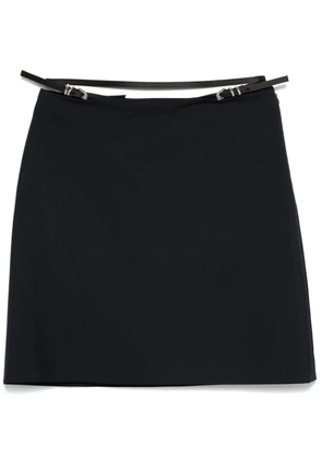 Givenchy belted mini skirt - Blue