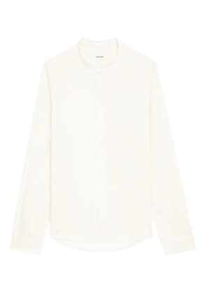 Zadig&Voltaire linen-organic cotton shirt - Neutrals