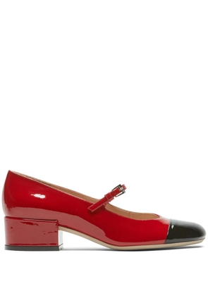 Nº21 Mary Jane leather ballerinas - Red