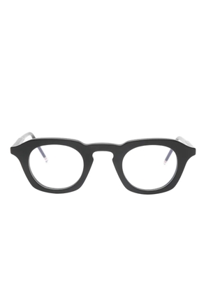 Thom Browne Eyewear round-frame glasses - Black