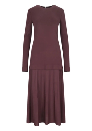 Jil Sander flared skirt dress