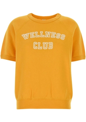 Sporty & Rich logo jersey top - Yellow