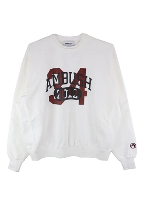 AMBUSH logo-print sweatshirt - White