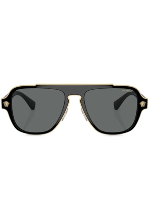 Versace Eyewear aviator-frame sunglasses - Black