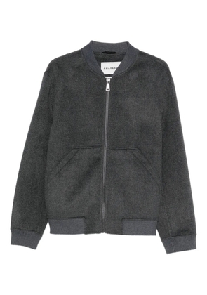 AMARÁNTO zip-up bomber jacket - Grey