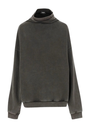 We11done high-neck sweatshirt - Grey