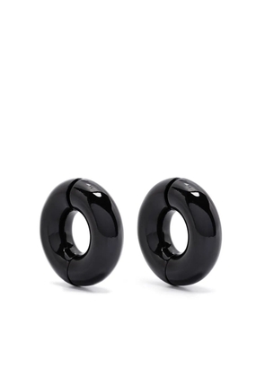 Uncommon Matters large Stratus hoops - Black