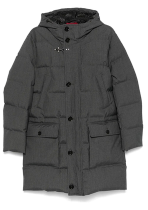 Fay hooded down parka - Grey