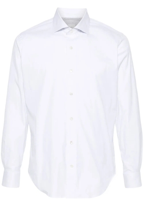 Eleventy poplin shirt - White