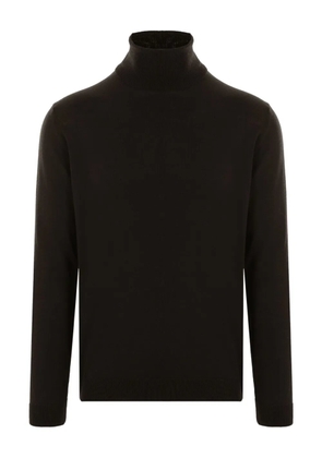 Roberto Collina turtleneck merino wool sweater - Brown
