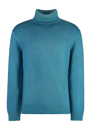 Malo roll-neck sweater - Blue