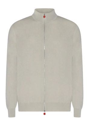 Kiton zip-up cardigan - Neutrals