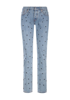 Levi's x 10 Corso Como embroidered jeans - Blue
