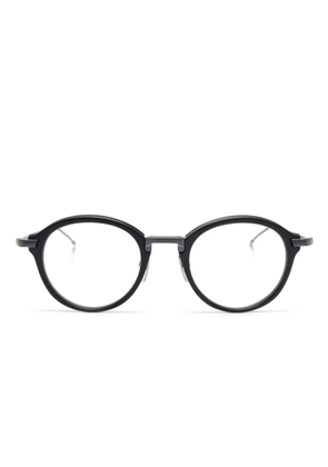 Thom Browne Eyewear round-frame glasses - Grey