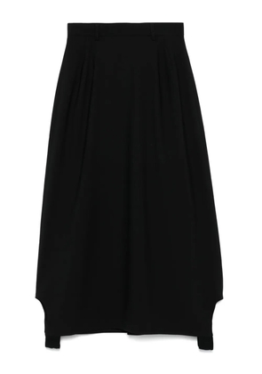 ALAINPAUL high-waisted skirt - Black