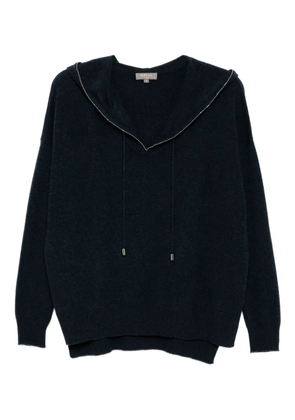 N.Peal Maya hoodie - Blue