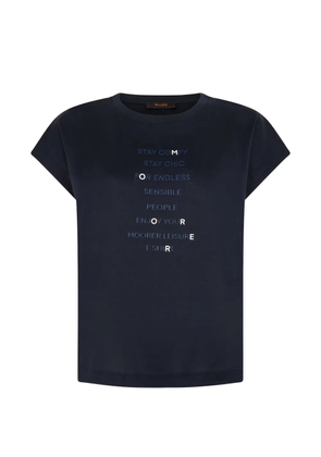 Moorer graphic T-shirt - Blue