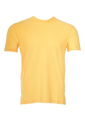 Kiton cotton crew-neck T-shirt - Yellow