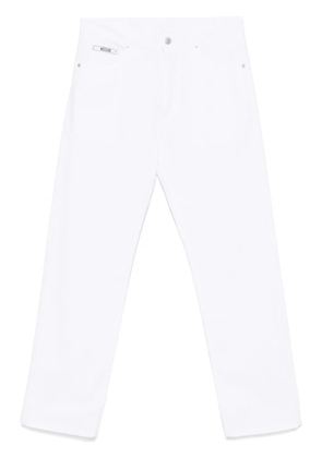 Moschino straight-leg trousers - White