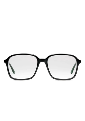Peter And May Lt16 Marguerite rectangle-frame glasses - Black