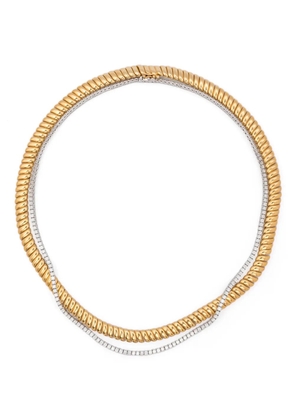 Anita Ko 18KT yellow and white gold Hepburn diamond necklace set