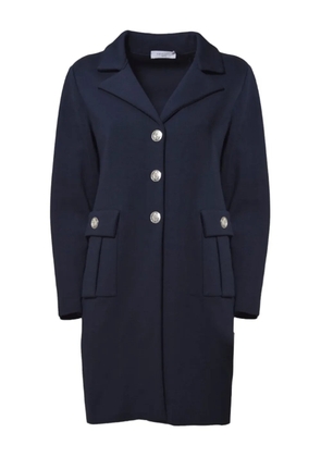 Charlott double-breasted coat - Blue