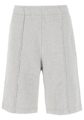 AMBUSH mélange-effect cotton bermuda shorts - Grey