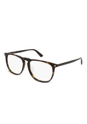 Gucci Eyewear Interlocking G glasses - Brown