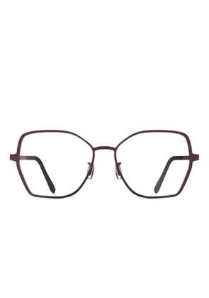 Blackfin Antigua geometric-frame glasses - Red