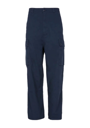 Nigel Cabourn cargo straight-leg trousers - Blue