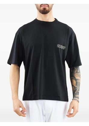 Low Brand crew-neck short-sleeve T-shirt - Black