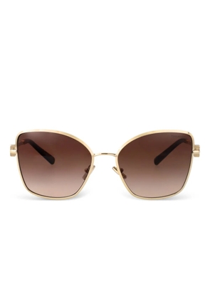 Tiffany & Co Eyewear butterfly-frame sunglasses - Gold