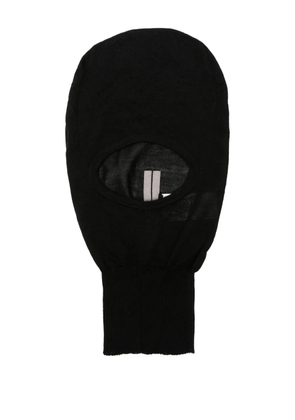 Rick Owens wool balaclava - Black