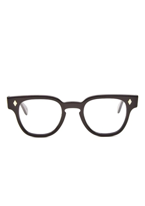 JULIUS TART OPTICAL BRYAN diamond-embellished glasses - Black