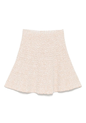 Fabiana Filippi tweed mini skirt - Neutrals