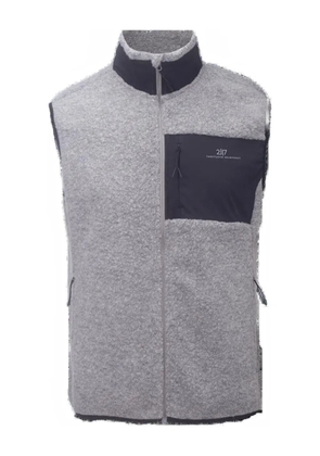 2117 of Sweden fleece panelled vest - Grey