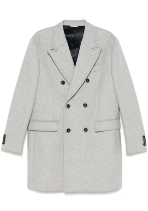 Manuel Ritz double-breasted coat - Grey