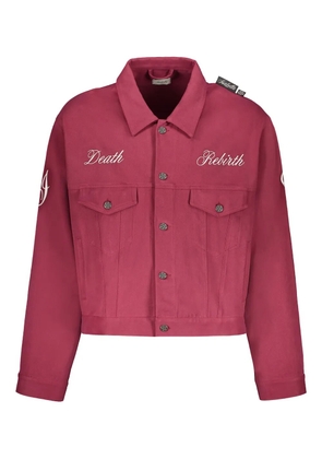 Isabella 1985 embroidered-design cotton jacket