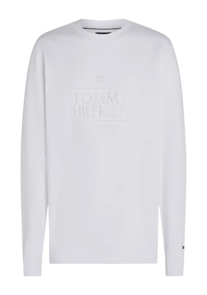 Tommy Hilfiger logo-embroidered sweatshirt - White