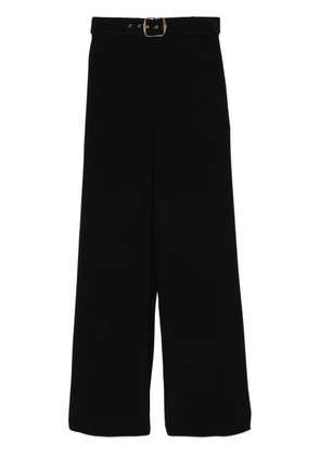 ZIMMERMANN belted wide leg trousers - Black