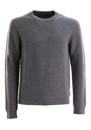 Zanone round-neck wool sweater - Grey