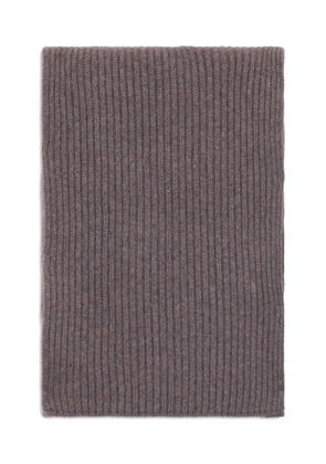 Malo ribbed scarf - Grey