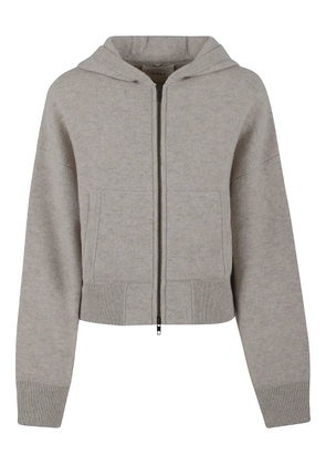 Lisa Yang zip-fastening hoodie - Neutrals