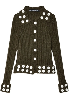 Chopova Lowena Starboard cardigan - Grey