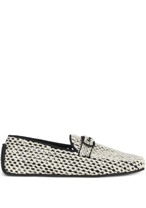 Ferragamo Driver woven buckle loafers - Neutrals