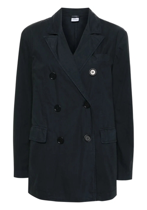 ASPESI double-breasted cotton blazer - Blue