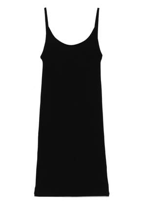 Baserange jersey mini dress - Black