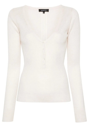 Barbara Bui fine-knitted top - Neutrals